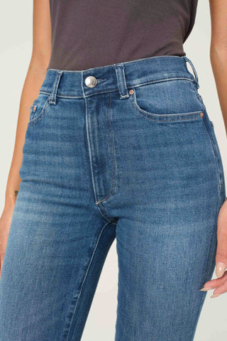 DL1961 Halle Straight Leg Jeans - Premium clothing at Lonnys NY - Just $219! Shop Womens clothing now 