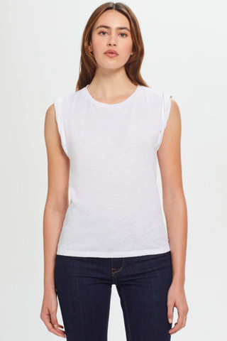 Goldie DREE MUSCLE TEE - Premium Shirts & Tops from Goldie - Just $90! Shop now at Lonnys NY