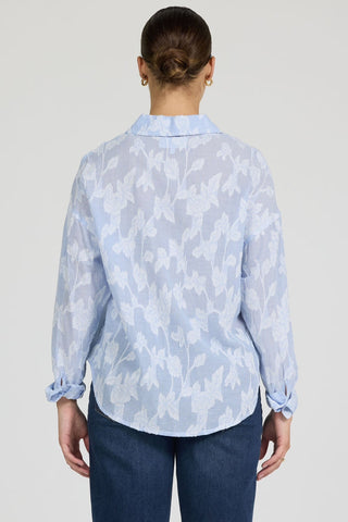 Dear John Adrianna Floral Burnout Shirt