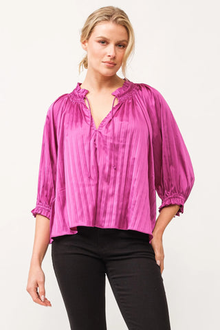 Dear John Anais Pleated Top - Premium clothing at Lonnys NY - Just $66! Shop Womens clothing now 