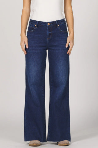 Hidden Micah Wide Leg Jeans in Night