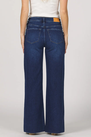 Hidden Micah Wide Leg Jeans in Night