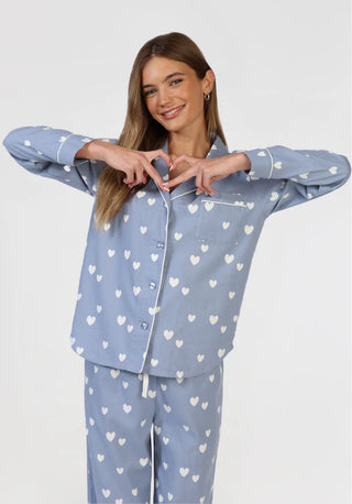 Dylan Scattered Heart PJ Set - Premium clothing at Lonnys NY - Just $130! Shop Womens clothing now 