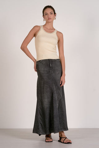 Elan Contrast Stitch Tank Top