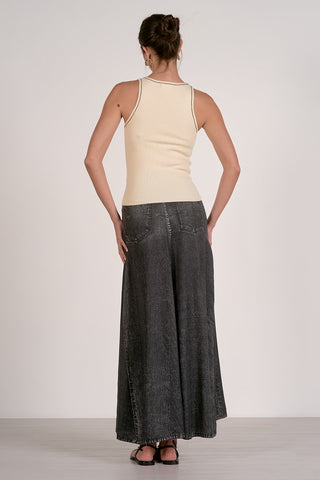 Elan Contrast Stitch Tank Top