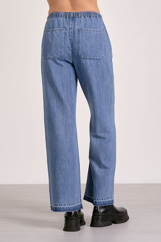 Elan Drawstring Denim Pants