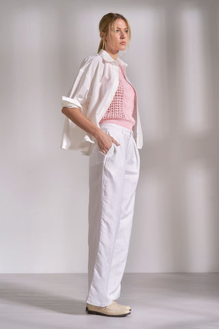 Elan Oversized Back Pleated Shirt