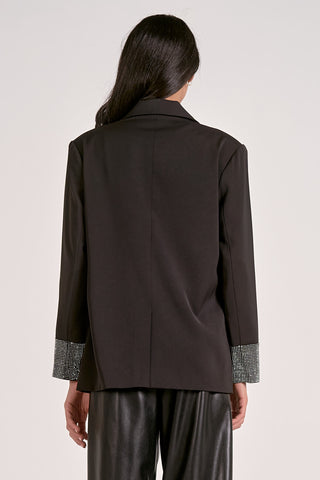 Elan Rhinestone Blazer