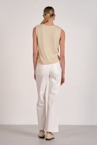 Elan Sly Layered Sweater Vest