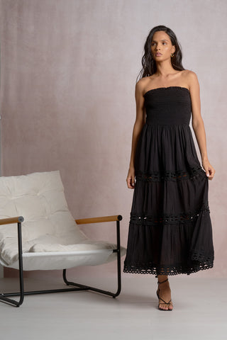 elan black maxi dress Gracie Maxi Black / M