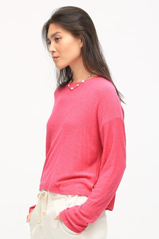 Electric & Rose Lane Slub Long Sleeve Tee - Premium clothing at Lonnys NY - Just $118! Shop Womens clothing now 