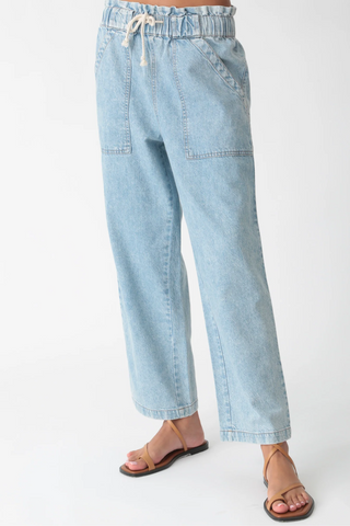 Electric & Rose Sky Blue Pants - Premium pants at Lonnys NY - Just $218! Shop Womens clothing now 