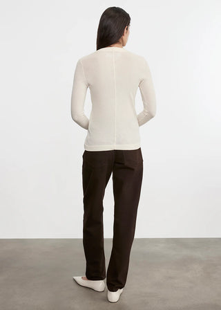 Enza Costa Cashmere Easy Cuff Shirt