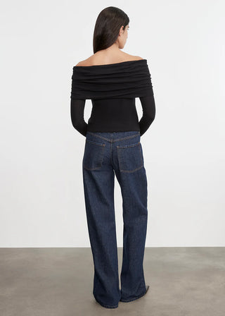Enza Costa Cashmere Off Shoulder Top