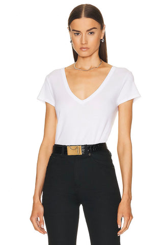 Enza Costa Perfect V Tee - Premium clothing at Lonnys NY - Just $145! Shop Womens clothing now 