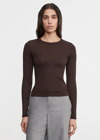 Enza Costa Supima New Classic Long Sleeve Shirt