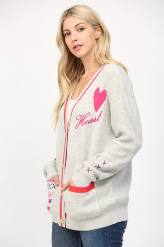 Fate Heart Cardigan - Premium clothing at Lonnys NY - Just $72! Shop Womens clothing now 