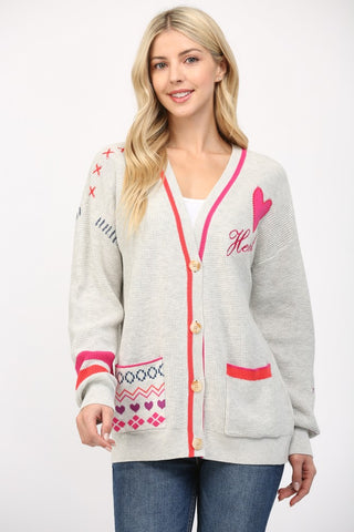 Fate Heart Cardigan - Premium clothing at Lonnys NY - Just $72! Shop Womens clothing now 