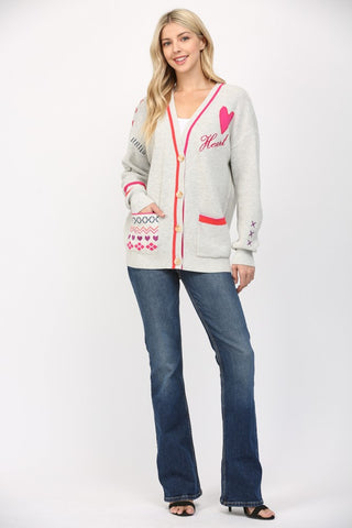 Fate Heart Cardigan - Premium clothing at Lonnys NY - Just $72! Shop Womens clothing now 