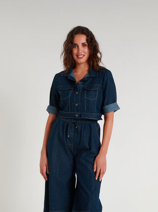 Femme Fatale Short Jean Jacket