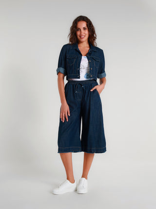 Femme Fatale Short Jean Jacket