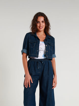 Femme Fatale Short Jean Jacket