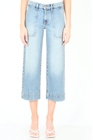 Fidelity Denim Farrah Crop - Alabama - Premium Jeans from FIDELITY DENIM - Just $167! Shop now 