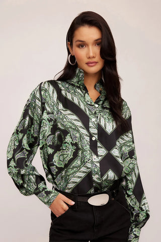 Fifteen Twenty Chloe Printed Blouse - Premium clothing at Lonnys NY - Just $238! Shop Womens clothing now 