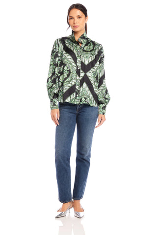 Fifteen Twenty Chloe Printed Blouse - Premium clothing at Lonnys NY - Just $238! Shop Womens clothing now 