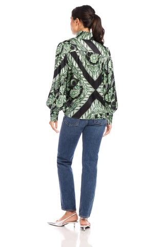 Fifteen Twenty Chloe Printed Blouse - Premium clothing at Lonnys NY - Just $238! Shop Womens clothing now 