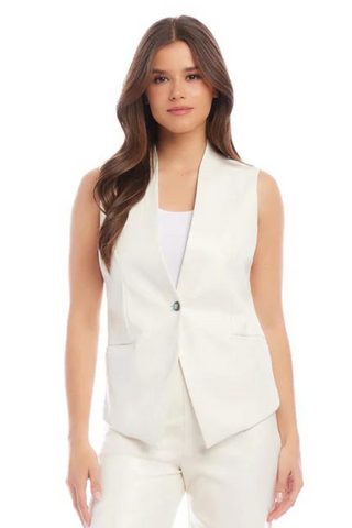 Fifteen Twenty Faux Leather Vest - Premium Shirts & Tops at Lonnys NY - Just $198! Shop Womens clothing now 