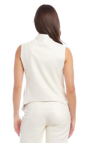 Fifteen Twenty Faux Leather Vest - Premium Shirts & Tops at Lonnys NY - Just $198! Shop Womens clothing now 