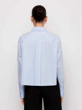 Fifteen Twenty Lisa Embellished Button Up Blouse