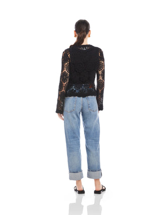 Fifteen Twenty Nelly Crochet Jacket