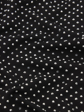 Frame Rhinestone Jersey Top