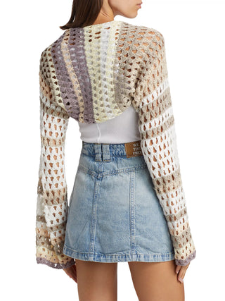 Free People Gia Crochet Shrug - Premium clothing at Lonnys NY - Just $78! Shop Womens clothing now 