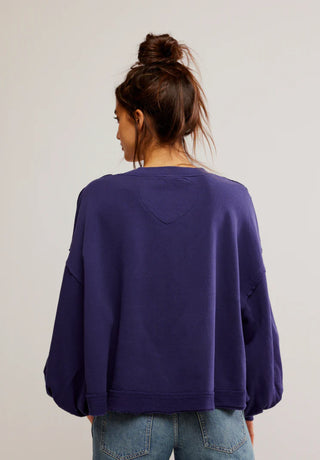 Free People Trish Sweatshirt - Premium clothing at Lonnys NY - Just $98! Shop Womens clothing now 