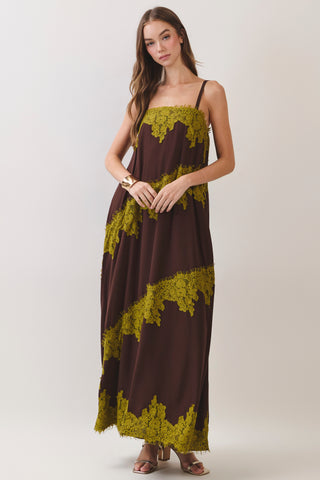 From Here To Eternity Lace Wrapped Dress