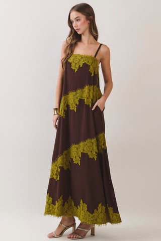 From Here To Eternity Lace Wrapped Dress