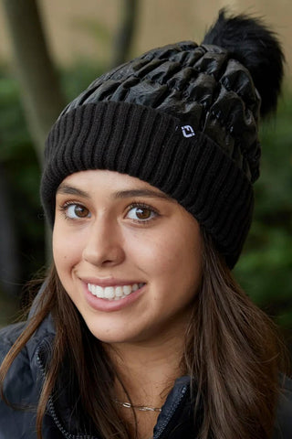 Funky Junque Puffer Beanie