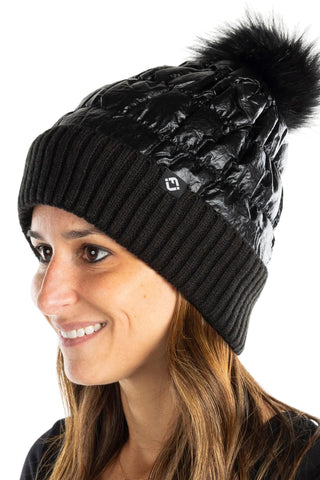 Funky Junque Puffer Beanie