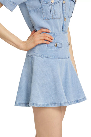 Generation Love Adella Denim Skirt - Premium Skirts at Lonnys NY - Just $225! Shop Womens clothing now 