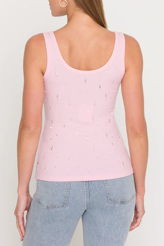 Generation Love Evita Rhinestone Tank Top