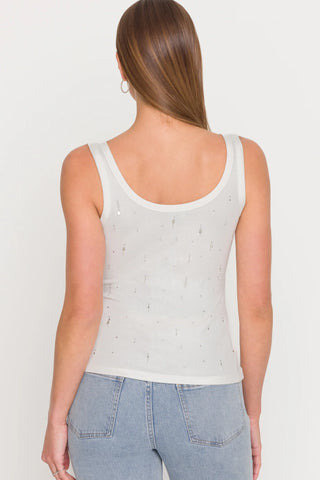 Generation Love Evita Rhinestone Tank Top