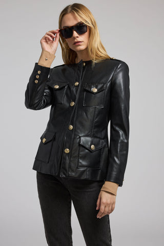 Generation Love Larsine Vegan Leather Blazer - Premium clothing at Lonnys NY - Just $465! Shop Womens clothing now 