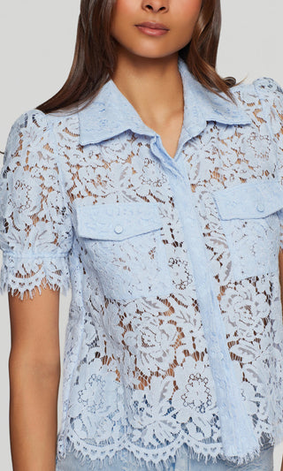 Generation Love Mina Lace Shirt