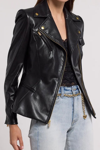 Selah Vegan Leather Jacket - Premium clothing at Lonnys NY - Just $485! Shop Womens clothing now 