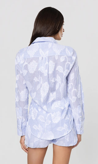 Generation Love Malinda Floral Striped Shirt