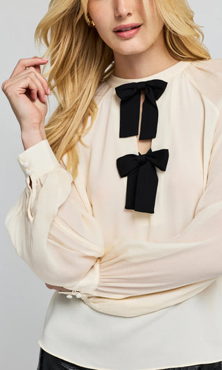 Generation Love Aurelia Bow Blouse