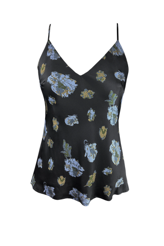 Gold Hawk Floral Silk Cami - Premium clothing at Lonnys NY - Just $168! Shop Womens clothing now 